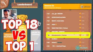 TOP 18 ARENA GAMEPLAY VS TOP 1 (AXIE INFINITY) JAYEM VS SHINEJONZOIE