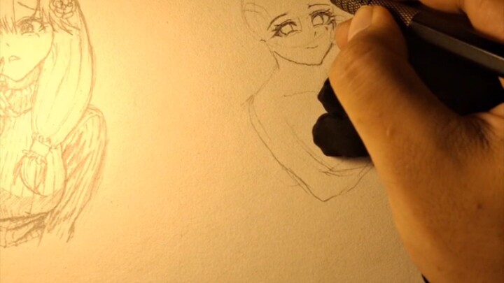 drawing anime