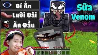 Vinh Uống Sữa Của Venom Tập 28 : UỐNG SỮA TẤT CẢ MỌI THỨ TRONG MINECRAFT* Lưỡi Dài Quá 💀👺