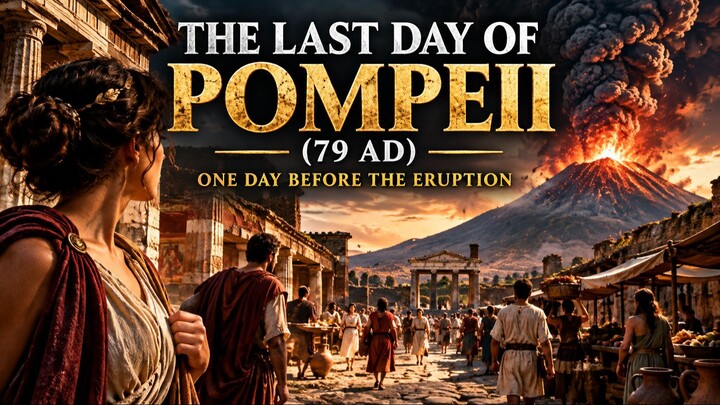 The Last Day of Pompeii (79 AD) | One Day Before the Eruption