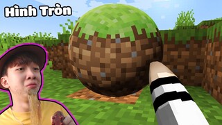 Vinh Chạm Vào Thứ Gì Nó Sẽ Biến Thành Hình Tròn ?? Minecraft THẾ GIỚI TOÀN LÀ HÌNH TRÒN* Thử Thách