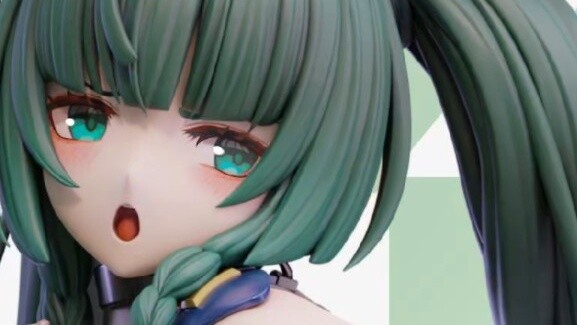 A21 GK statue model of the ...