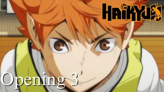 Haikyu!! Opening 3 - I'm A Believer | Creditless | English / Romaji Subtitles