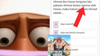 Ahmad Dan Hasan Bergurau Lalu Pakain Ahmad Diolesi ****** Oleh Hasan 🤨