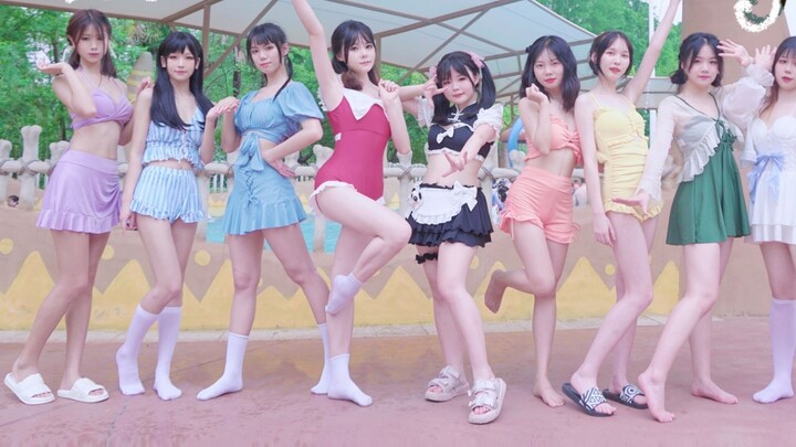 【LOVE LIVE!】ชุดว่ายน้ำ + พายุฝน =? Summer Smile ที่สวนน้ำ 1,2,Jump! (HB ถึง หยานหยาน~)