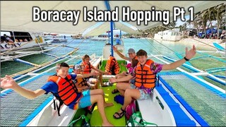 American Family ENJOYS Turtle Island, Boracay, Philippines!