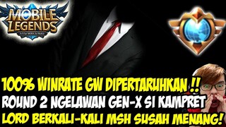 ALBERT SEBELUM MASUK RRQ! MATCH SINTING! 100% WINRATE GW DIPERTARUHKAN DI MATCH INI!