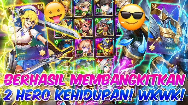 😍 AKHIRNYA! BERHASIL AWAKEN 2 HERO KEHIDUPAN FANNY DAN URANUS DI MOBILE LEGENDS ADVENTURE INDONESIA