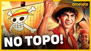 ONE PIECE é um SUCESSO na NETFLIX e bate RECORDE de STRANGER THINGS!