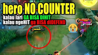 hero NO COUNTER sesungguhnya, Tank FULL ITEM aja remuk 3 hit  #mobilelegends