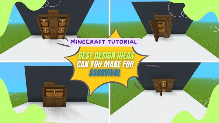 NIH, KUBUATIN LAGI CARANYA AGAR PETI GA BERANTAKAN-MINECRAFT TUTORIAL