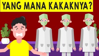 SIAPA KAKAKNYA?! COBA PECAHKAN 5 TEKA TEKI LOGIKA INI JIKA KAMU MERASA PINTAR