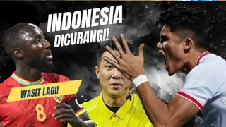 INDONESIA DICURANGI WASIT LAGI - Indonesia vs Guinea #dubbing #dubbingbola