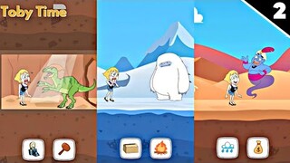 Menyelamatkan Kakak Ini Dari Dinosaurus Dan Monster Salju 🤣 | Save The Girl