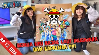 SEMUA KRU BAJAK LAUT MUGIWARA+KAPALNYA!LUFFY, ROBIN, NAMI, USOP, ZORO, SANJI, BROK, CHOPPER, FRANKY!