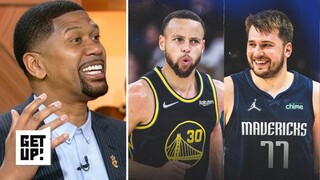 GET UP | Jalen Rose "breaks down" Mavericks vs Warriors -Game 1: Draymond Green can lock Luka Doncic