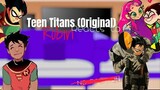 Teen Titans reacts to Robin(Not ttg) | part 1/3 | Ships: Robstar(mentioned), Bb x Raven