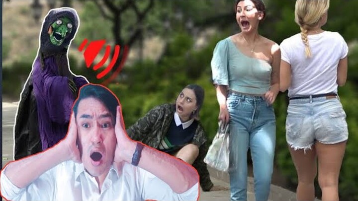 SCARY!! PRANK  YANG PALING  SERAM (Horor Prank ) REACTION !!