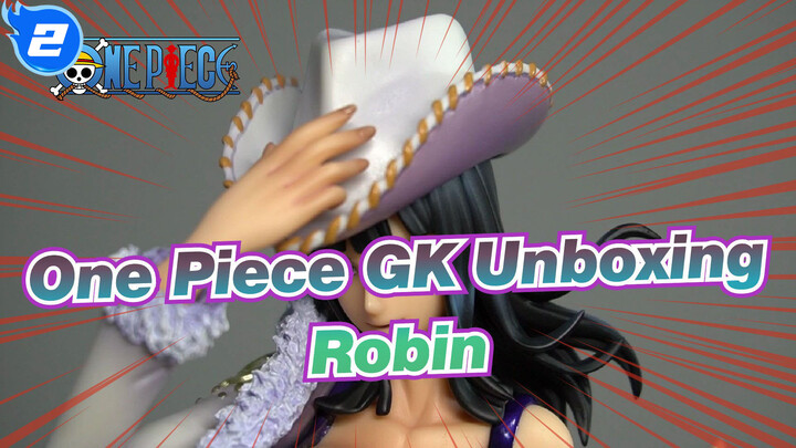 [One Piece GK Unboxing] POP Memories Rewind - Robin / Megahouse_2