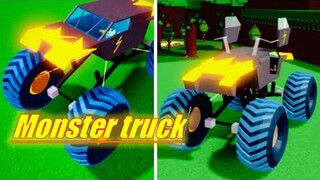 Micro Max-D Monster truck speedbuild [ Roblox Build a Boat for Treasure ] Episode #10