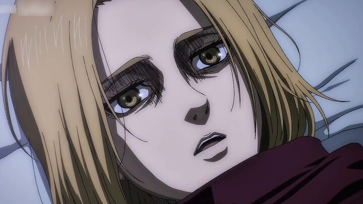 The rescue team is officially assembled, Armin feeds Connie's mother, Annie wakes up Reiner to save 