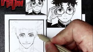 Draw Ken Takakura (Erkalen) in different anime styles
