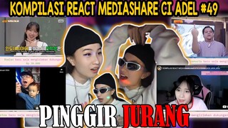 KOMPILASI REACT MEDIASHARE CI ADEL #49 || JOKES PINGGIR JURANG
