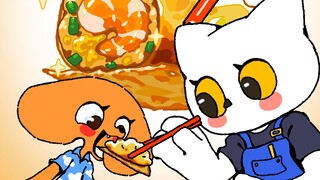 OC小动画 | 陈小呲今天吃煎饺