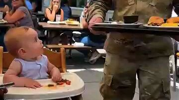 Baby Recognised Dady First time
