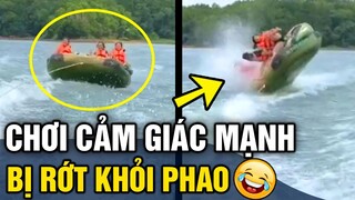 Chơi lướt sóng 'CẢM GIÁC MẠNH' và cái kết hài hước 'ĐI 3 VỀ 1' | Tin 3 Phút Hài