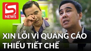 Quyền Linh xin lỗi vì quảng cáo sản phẩm điều trị tốt gấp 70 lần so với thực tế