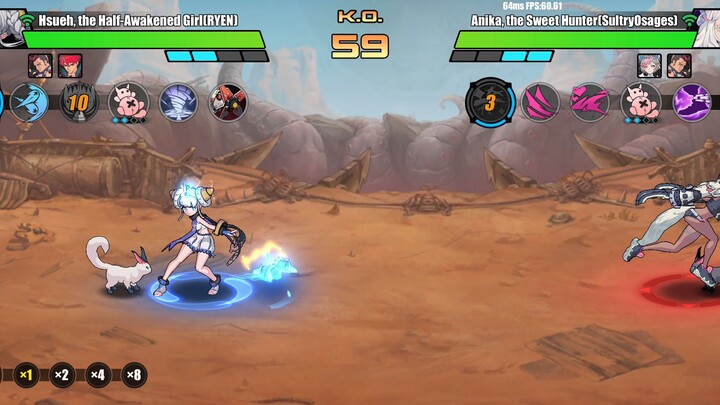 Captor Clash : hsueh awakened is o.p 😮