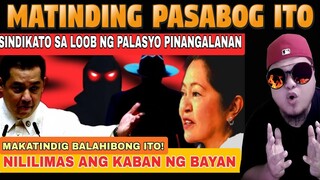 SINDIKATO SA MALACAÑANG PINANGALANAN NA. NILILIMAS NA ANG PERA NG BAYAN. REACTION VIDEO