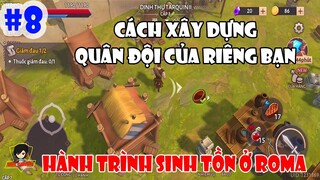 Cách Nâng Cấp và Xây Chổ Ở Cho Người Giúp Việc Siêu Nhanh - Gladiators Survival in Rome #09