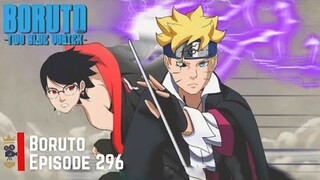 BORUTO EPISODE 296 SUB INDONESIA TERBARU PENUH FULL LAYAR HD | Pertarungan Epic Sarada Vs Boruto