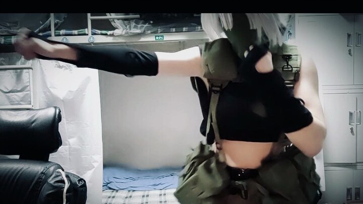 【تجربة ارتداء زي AK15 من لعبة Girls' Frontline】تدريب ضد RPK