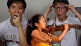 [Music]Overwhelmed by an 11-year-old girl's skill in violin playing