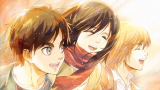 "Attack on Titan" Musim 1 hingga Musim 4 semuanya berjalan, berikan hatimu! Taburkan hatimu dengan m