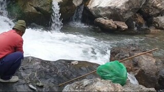 net fishing in Nepal | himalayan trout fishing technique |