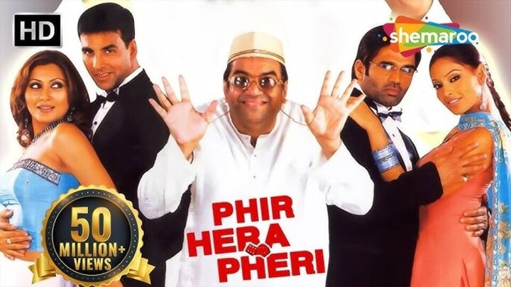 Hera Pheri (2000) Full Hindi Comedy Movie  Akshay Kumar, Sunil Shetty, Paresh Ra