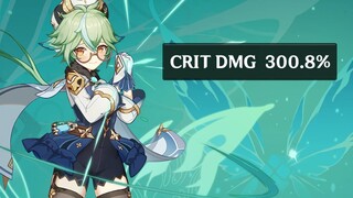 300% Crit Damage Sucrose
