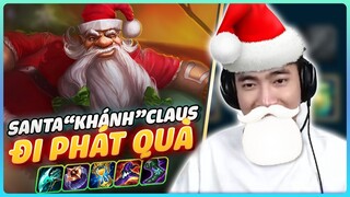 SANTA "KHÁNH" CLAUS ĐI PHÁT QUÀ CHO CÁC CHÁU ĐÊM GIÁNG SINH | LEVI STREAM