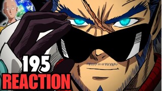One Punch Man Chapter 195 REACTION