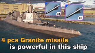 Modern Warships: USS DDGX with 4 Granite missile. Alpha server