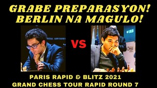 BERLIN NA MAGULO! TINDI NG MGA TIRA! Fabiano Caruana vs Wesley So Paris Rapid and Blitz 2021