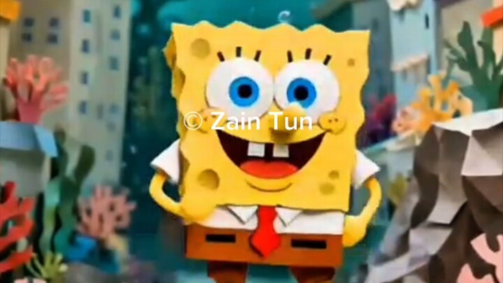Membuat patung Krabby Patty raksasa