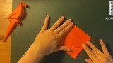 Klub Pesawat Origami】 Cepat dan mudah membuat burung beo menonjol!