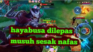 hayabusa dilepas musuh terhempas