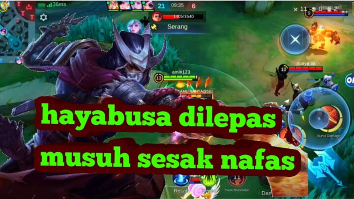 hayabusa dilepas musuh terhempas