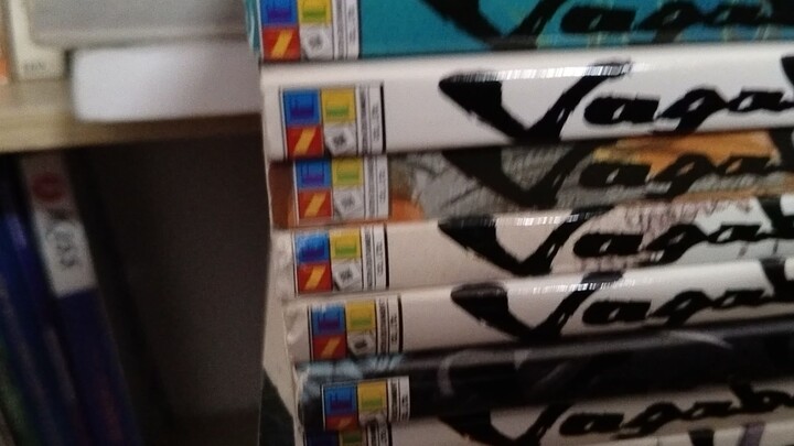 ขาย vagabond 1-37(จบ) [สภาพเช่า] 3,500 บาทรวมส่ง